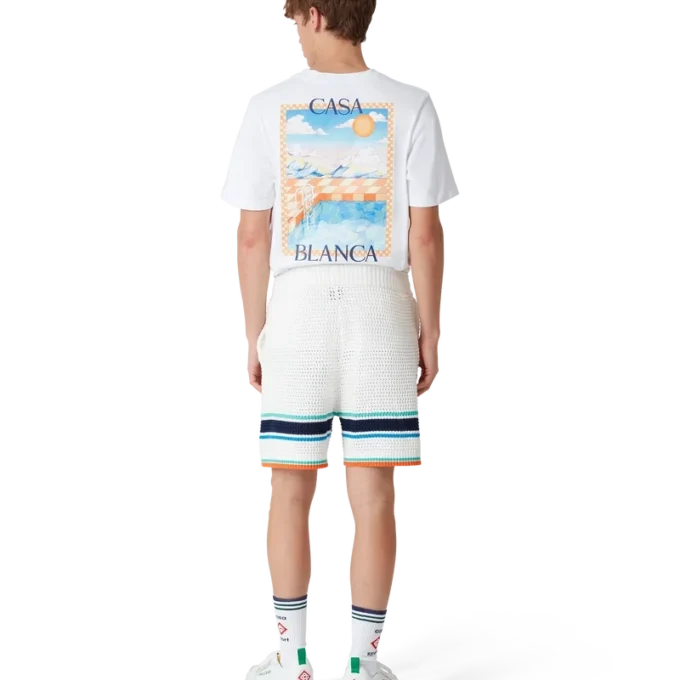 Tennis Crochet-Shorts