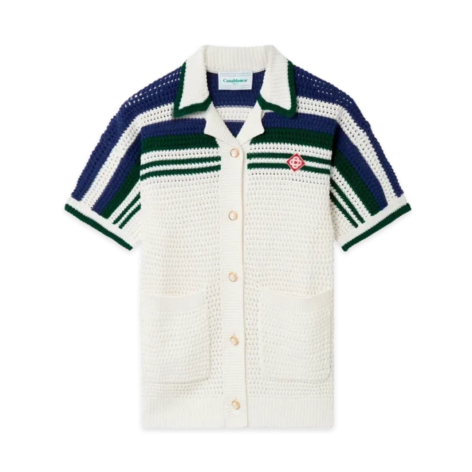 Tennis-gehaakt overhemd Tennis-gehaakt overhemd
