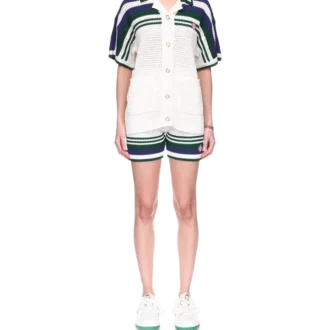 Tennis-gehaakt overhemd