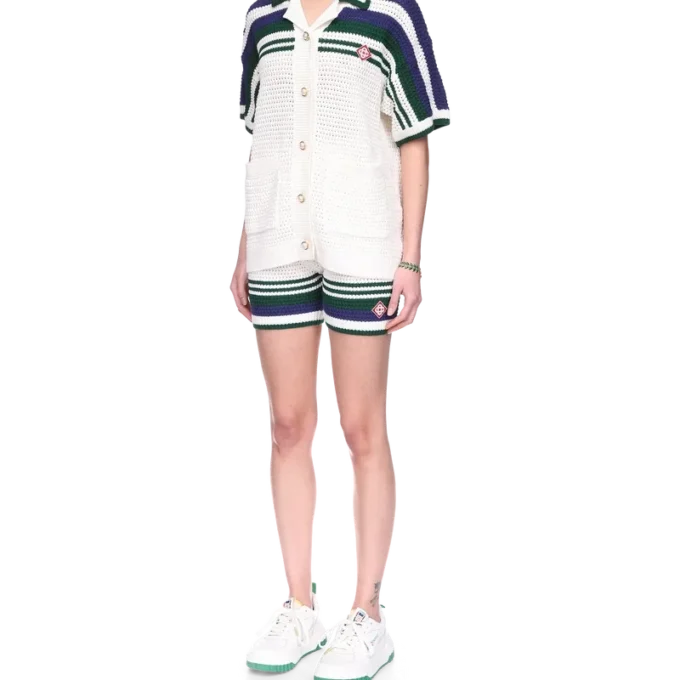 Tennis-gehaakt overhemd Tennis-gehaakt overhemd