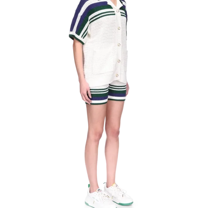 Tennis-gehaakt overhemd Tennis-gehaakt overhemd