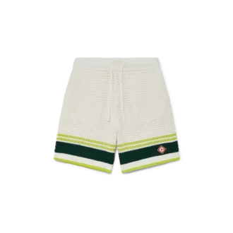 Tennis-gehaakte Shorts