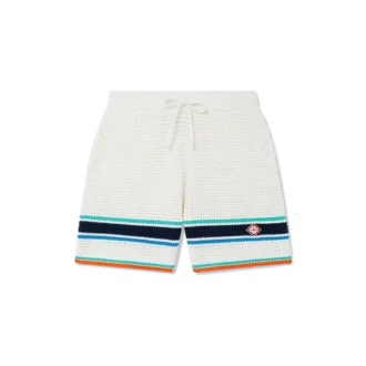 Tennis-gehaakte Shorts