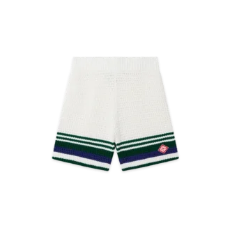 Tennis-gehaakte Shorts Tennis-gehaakte Shorts