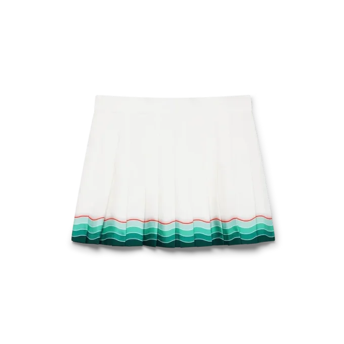 Tennis geplooide zijden mini-rok