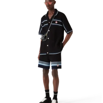 Tennis-katoenen gehaakte Shorts