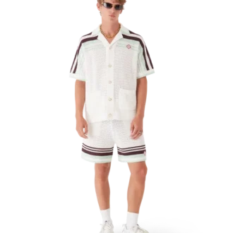 Tennis-katoenen gehaakte Shorts