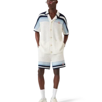 Tennis-katoenen gehaakte Shorts Tennis-katoenen gehaakte Shorts