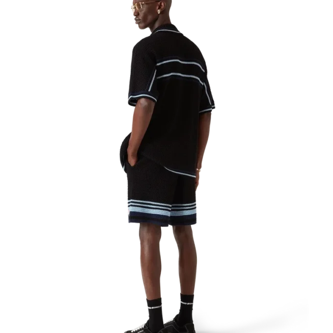 Tennis-katoenen gehaakte Shorts Tennis-katoenen gehaakte Shorts