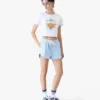 Tennis Landscape Ringer T-shirt met korte mouwen