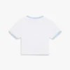 Tennis Landscape Ringer T-shirt met korte mouwen