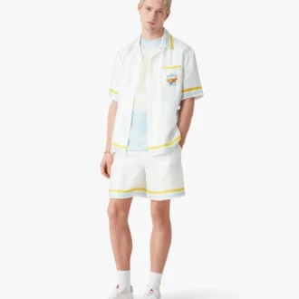 Tennis Landscape zijden Shorts