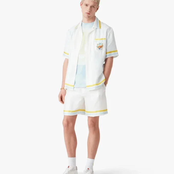 Tennis Landscape zijden Shorts Tennis Landscape zijden Shorts