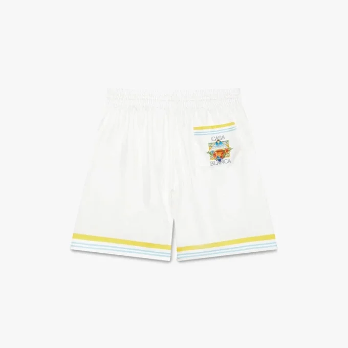Tennis Landscape zijden Shorts Tennis Landscape zijden Shorts