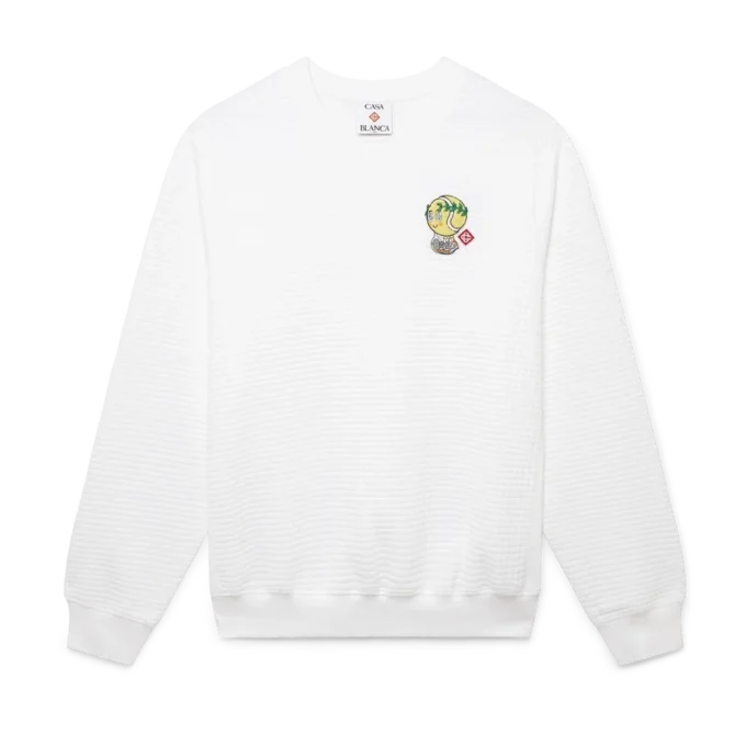 Tennis Mascot gewatteerd sweatshirt