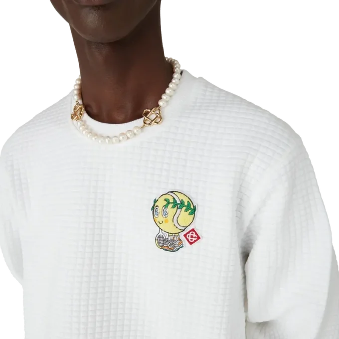 Tennis Mascot gewatteerd sweatshirt