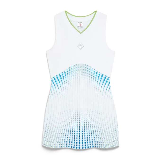 Tennis-racerjurk met print