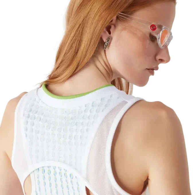 Tennis-racerjurk met print