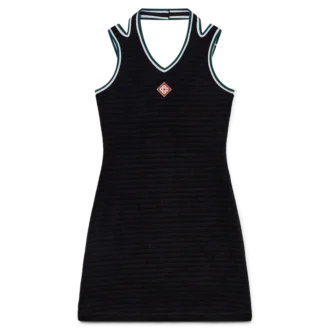 Tenniskleding van gestructureerd velours