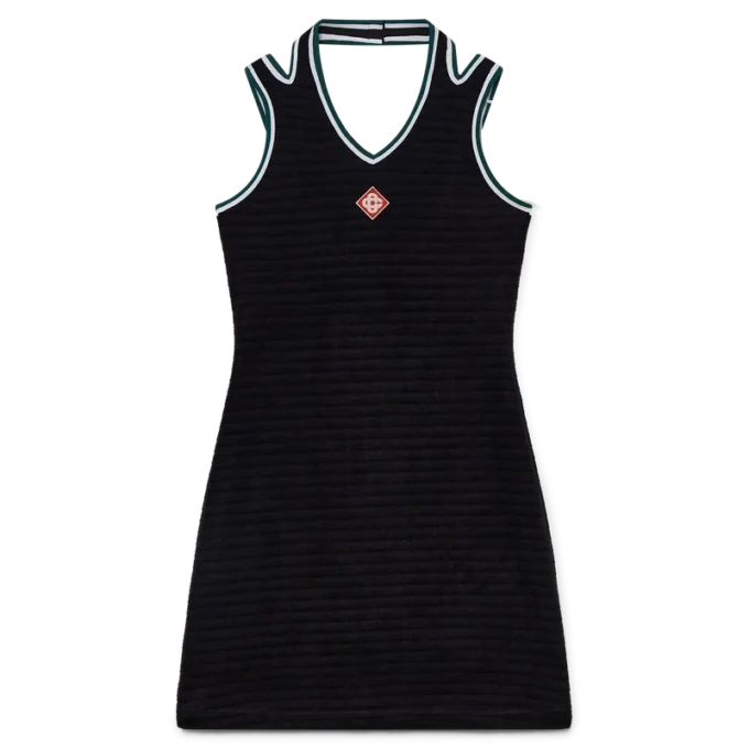 Tenniskleding van gestructureerd velours Tenniskleding van gestructureerd velours