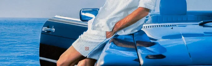 Tennisstrip-badstofShorts Tennisstrip-badstofShorts