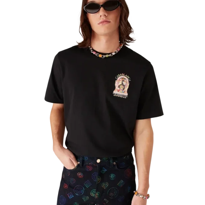 The Essential Experience L’arche-logo T-shirt met korte mouwen