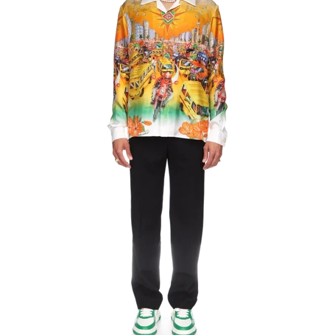 Traffic linnen overhemd