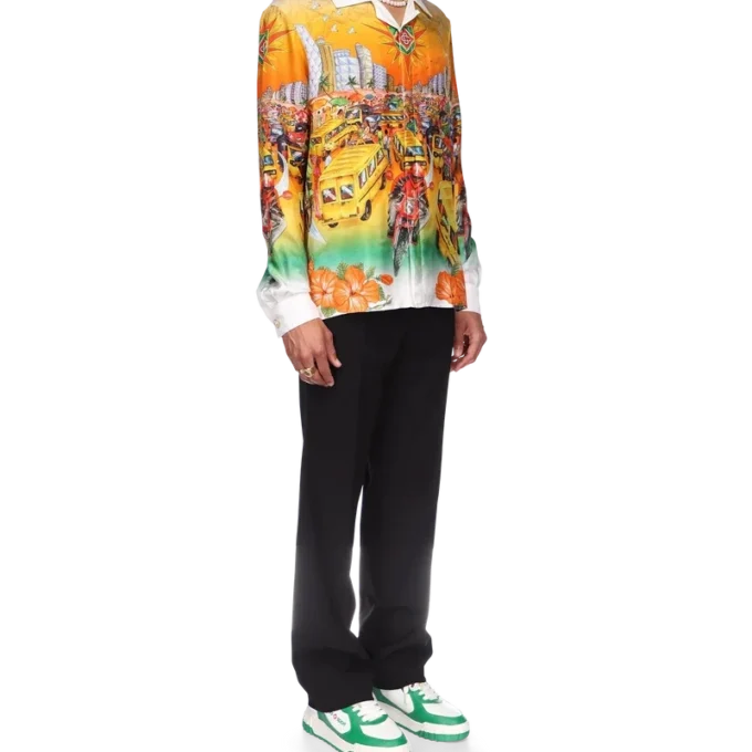 Traffic linnen overhemd