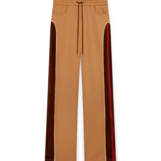 Trainingsbroek met chenille panelen