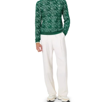 Trui met hartjesmonogram