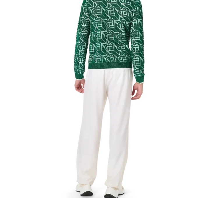 Trui met hartjesmonogram