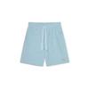 Velours gestreepte Shorts