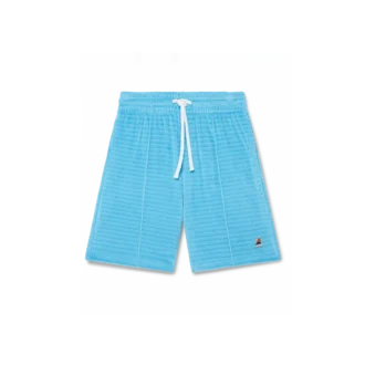 Velours gestreepte Shorts Velours gestreepte Shorts