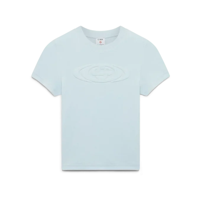 Velours T-shirt met korte mouwen voor dames