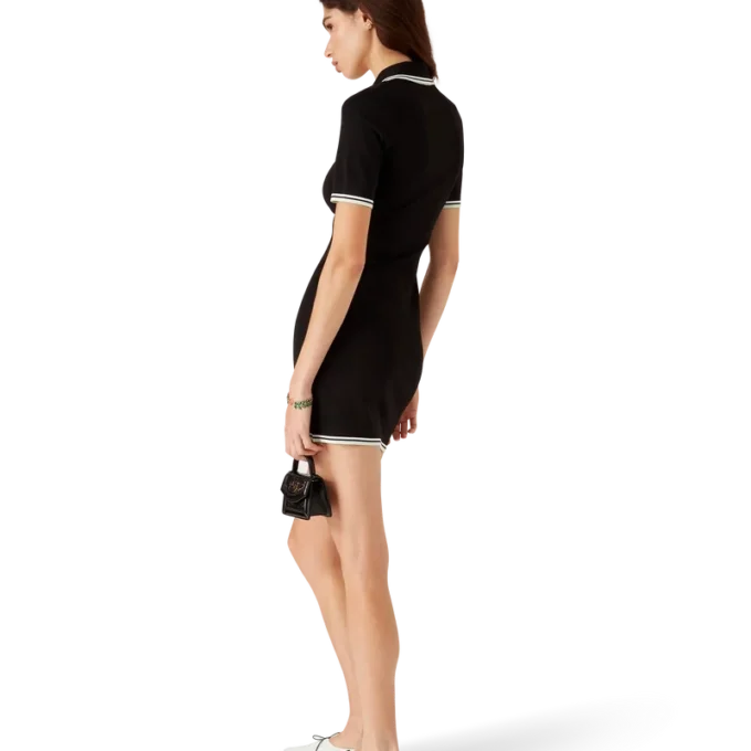 Viscose polojurk met V-hals