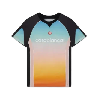 Voetbalshirt met pastelkleurig kleurverloop