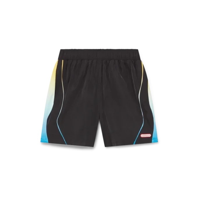Voetbalshort met kleurverloop