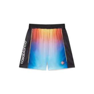 Voetbalshort met kleurverloop