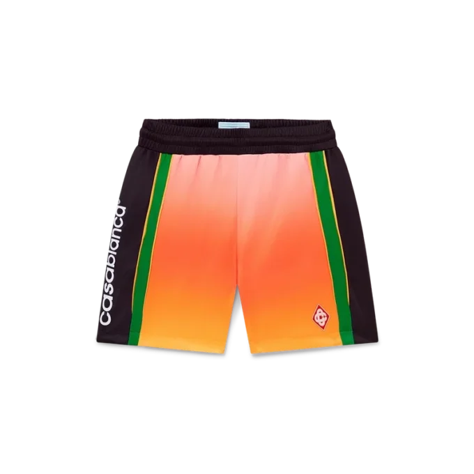 Voetbalshort met kleurverloop Voetbalshort met kleurverloop