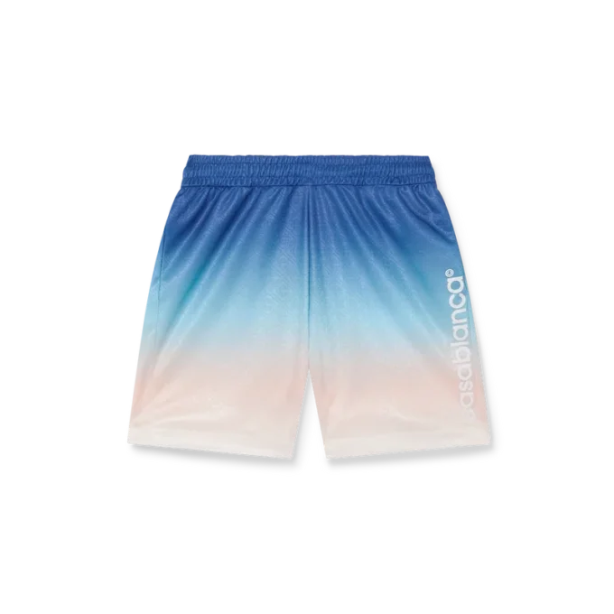 Voetbalshort met kleurverloop Voetbalshort met kleurverloop