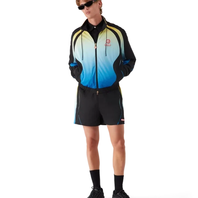 Voetbalshort met kleurverloop