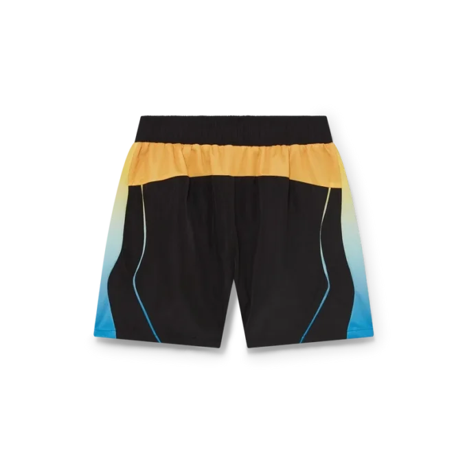 Voetbalshort met kleurverloop