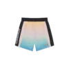 Voetbalshort met pastelkleurig kleurverloop