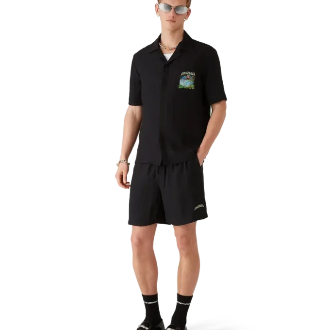 Volcano Jacquard zijden Shorts Volcano Jacquard zijden Shorts