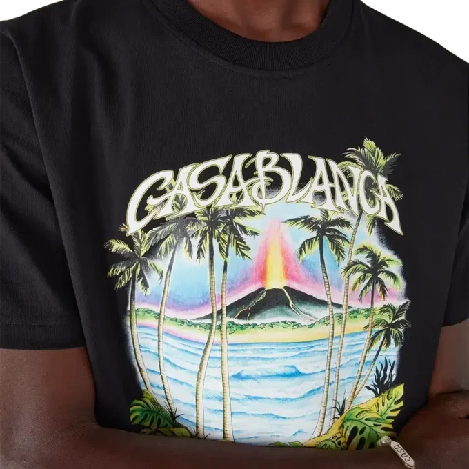 Volcano T-shirt met korte mouwen