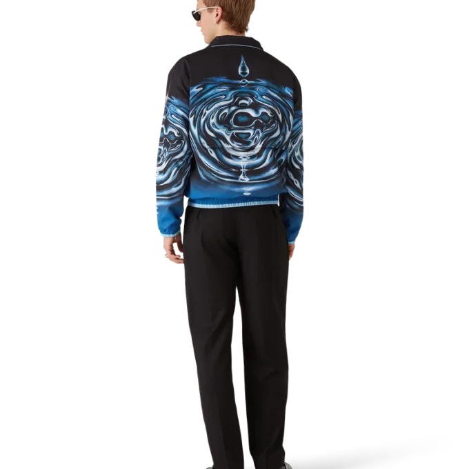 Warped Logo Ripple windjack