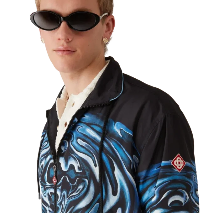 Warped Logo Ripple windjack