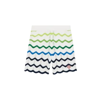 Wave gebreide Shorts