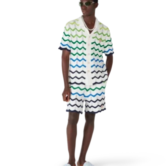 Wave gebreide Shorts
