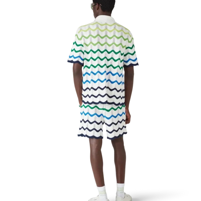 Wave gebreide Shorts